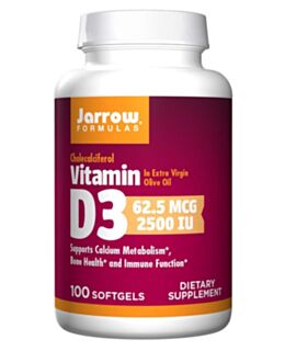 Jarrow Formulas Vitamin D3 2500 IU